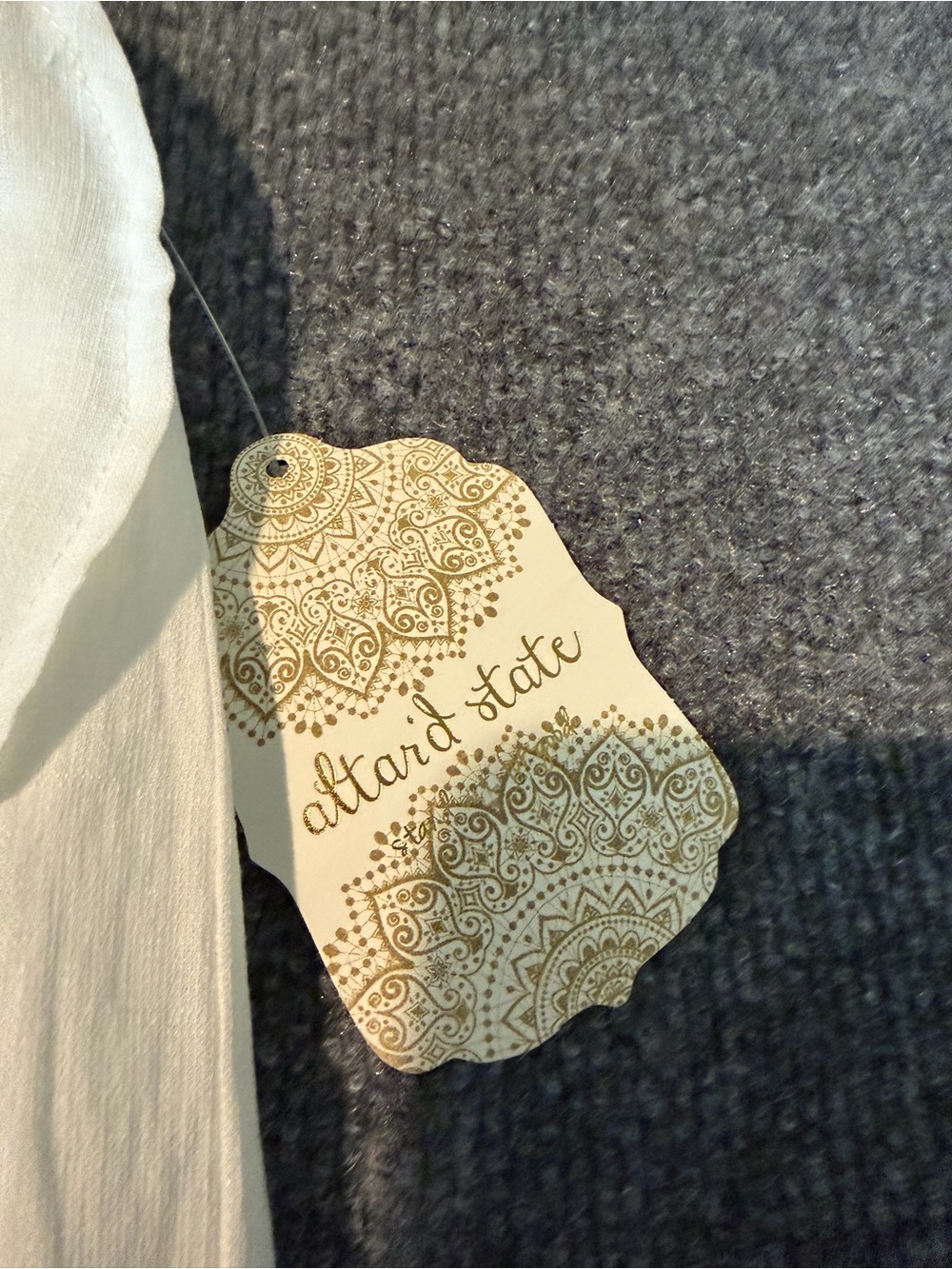 Altar'd State White Ruffled Layered Skort - Picture 5 of 5